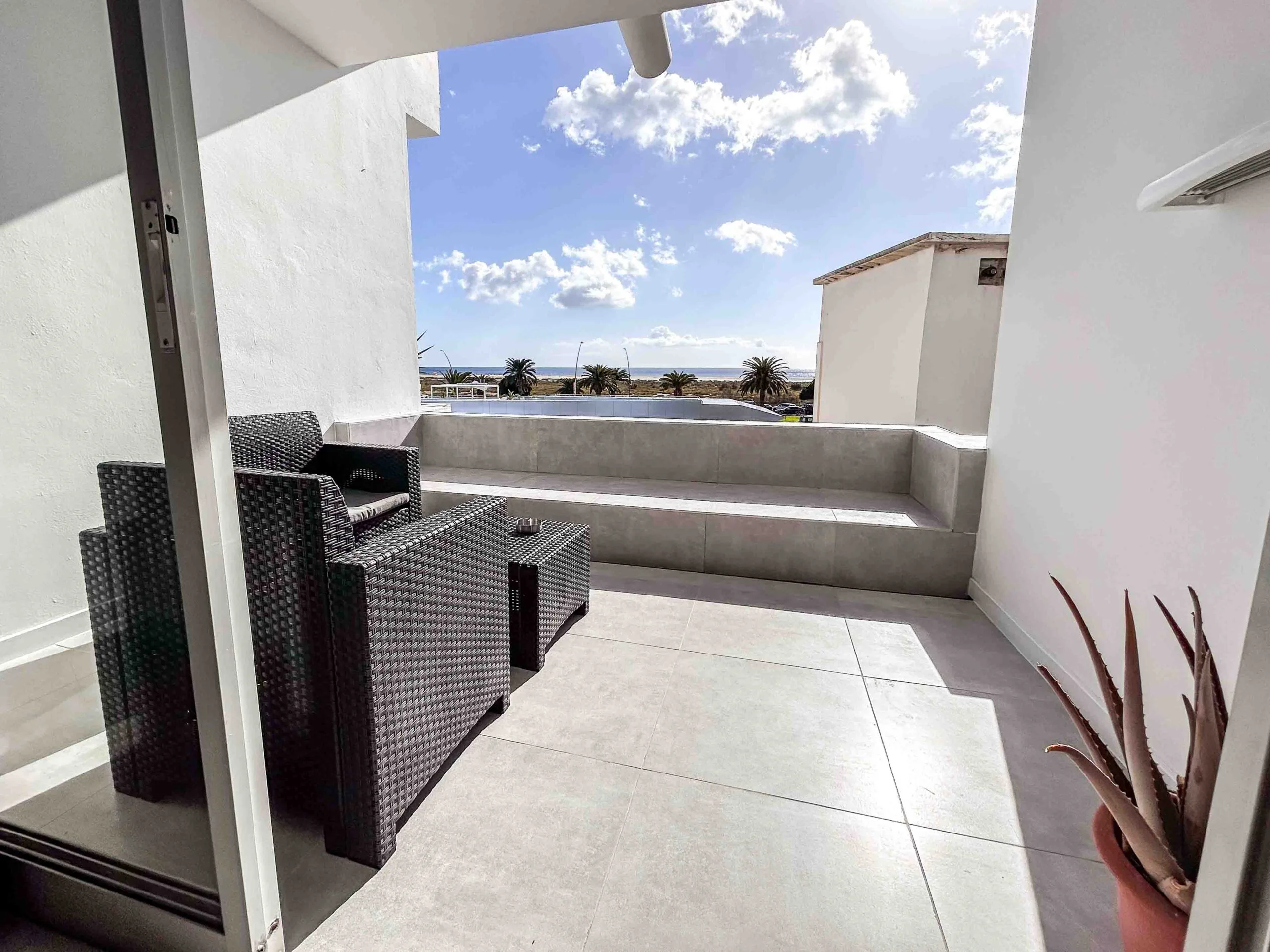 Private terrace at Casa Gigi in Fuerteventura