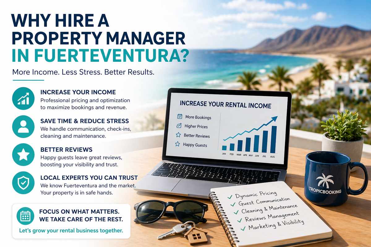 property manager fuerteventura vacation rental service