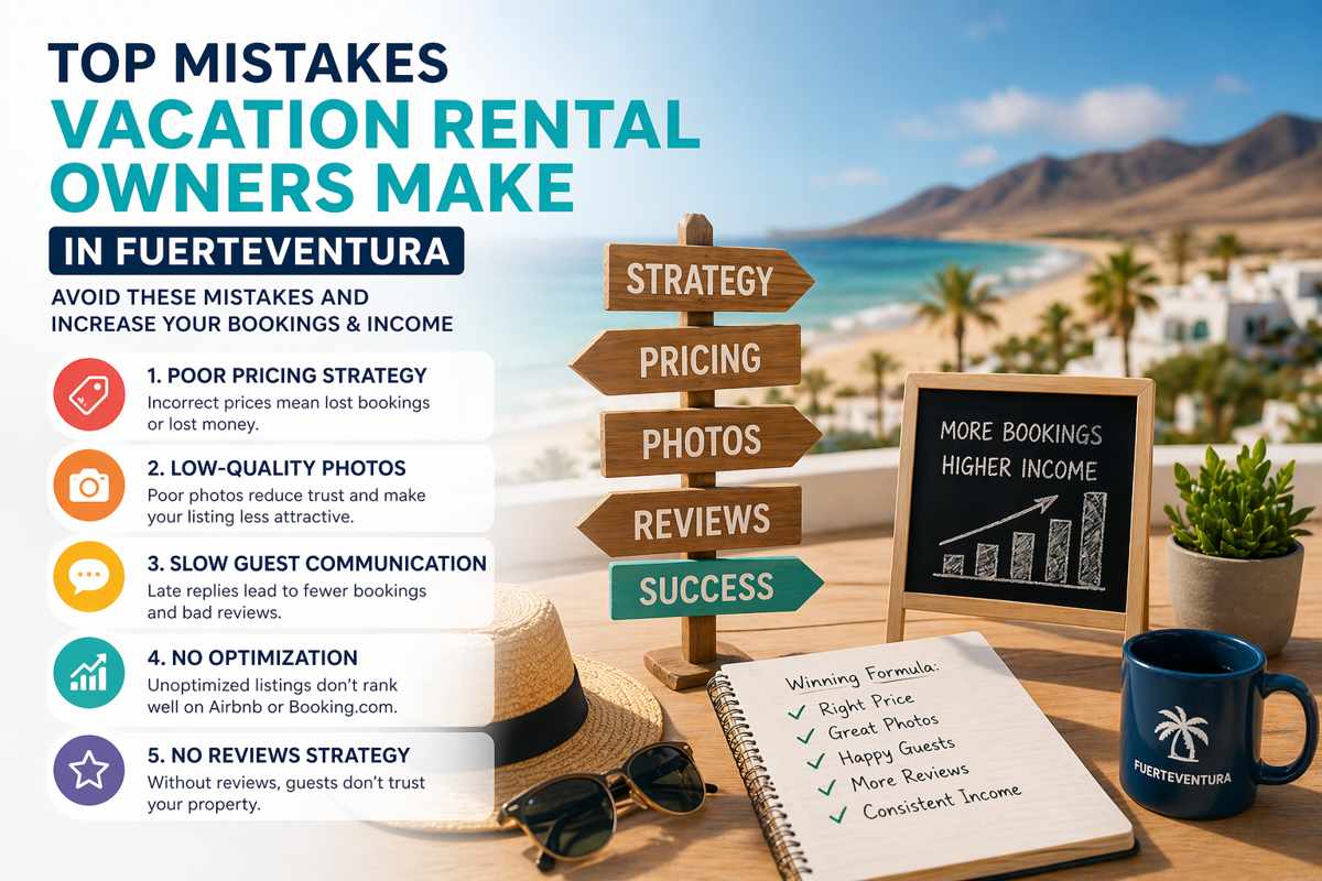 vacation rental mistakes fuerteventura airbnb property